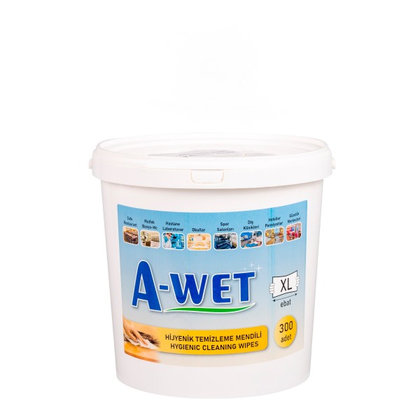 A-Wet Easy Wet Wipes Kova Islak Mendil 300'lü